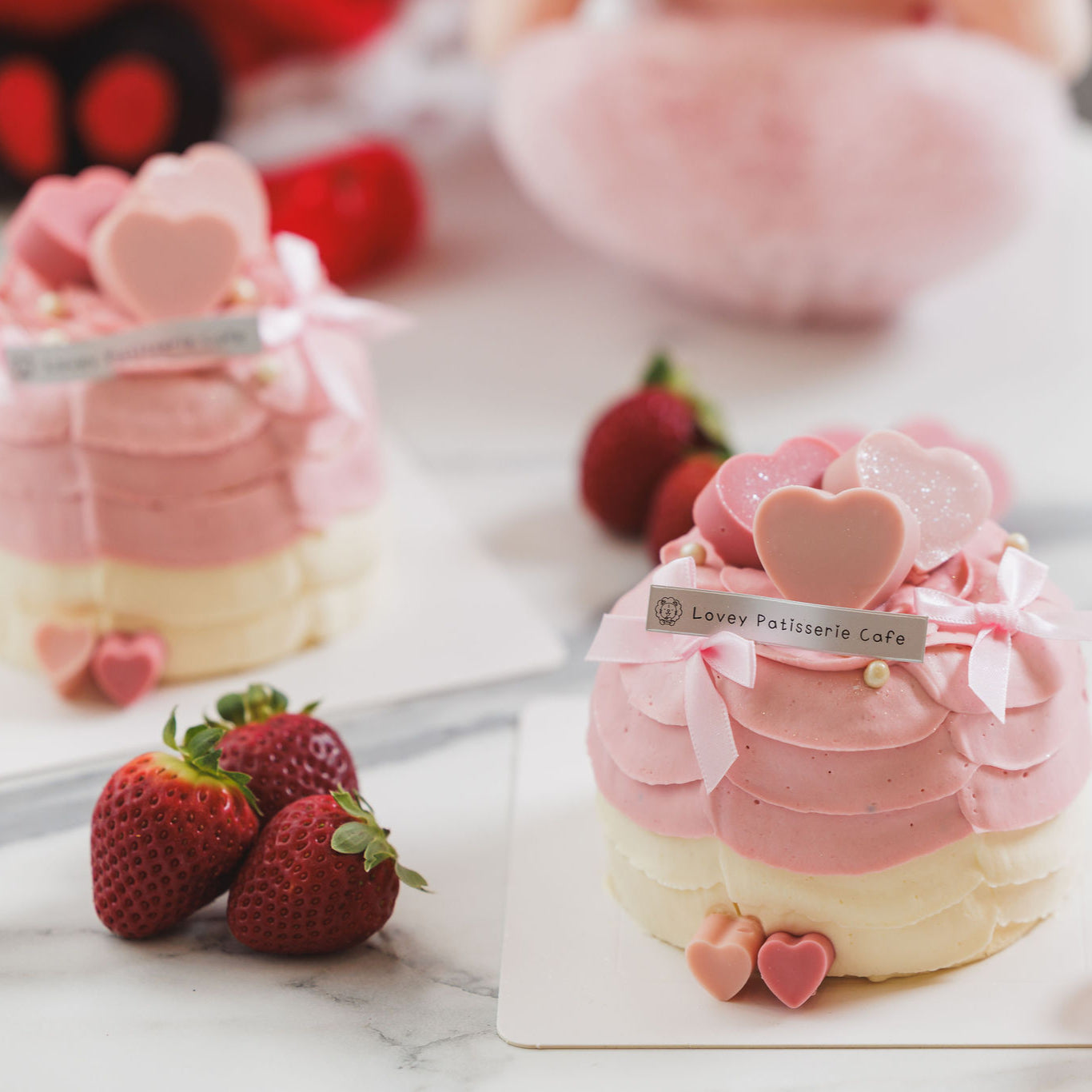 Chinese Valentine’s Special Pink Princess Shortcake (Available only from 25th to 31st August 2025)