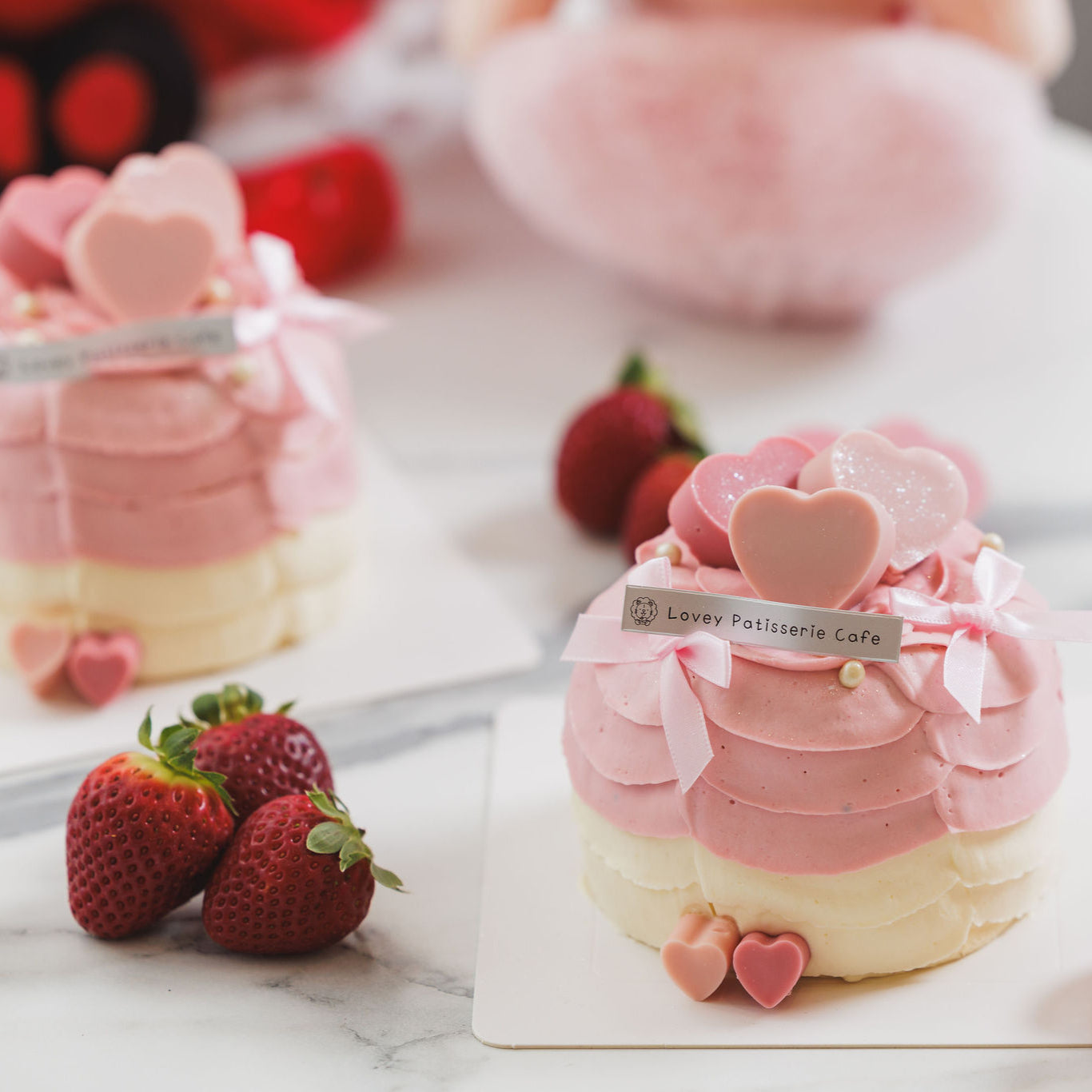 Chinese Valentine’s Special Pink Princess Shortcake (Available only from 25th to 31st August 2025)