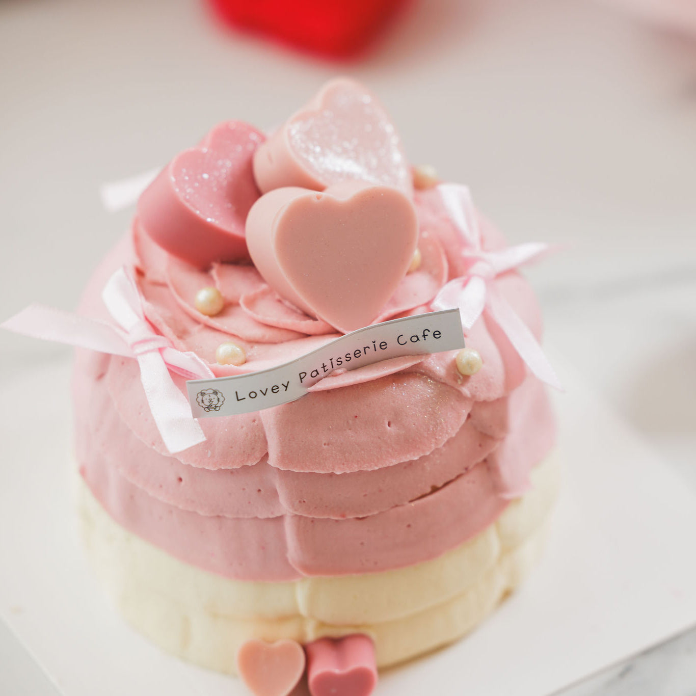Chinese Valentine’s Special Pink Princess Shortcake (Available only from 25th to 31st August 2025)