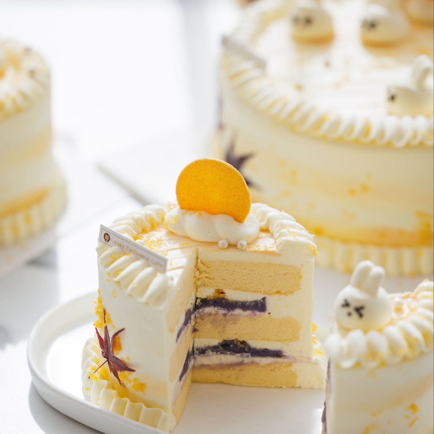Moon Festival Special Salted Egg Taro Shortcake (Available only from 22nd Sept to 12th Oct 2025)