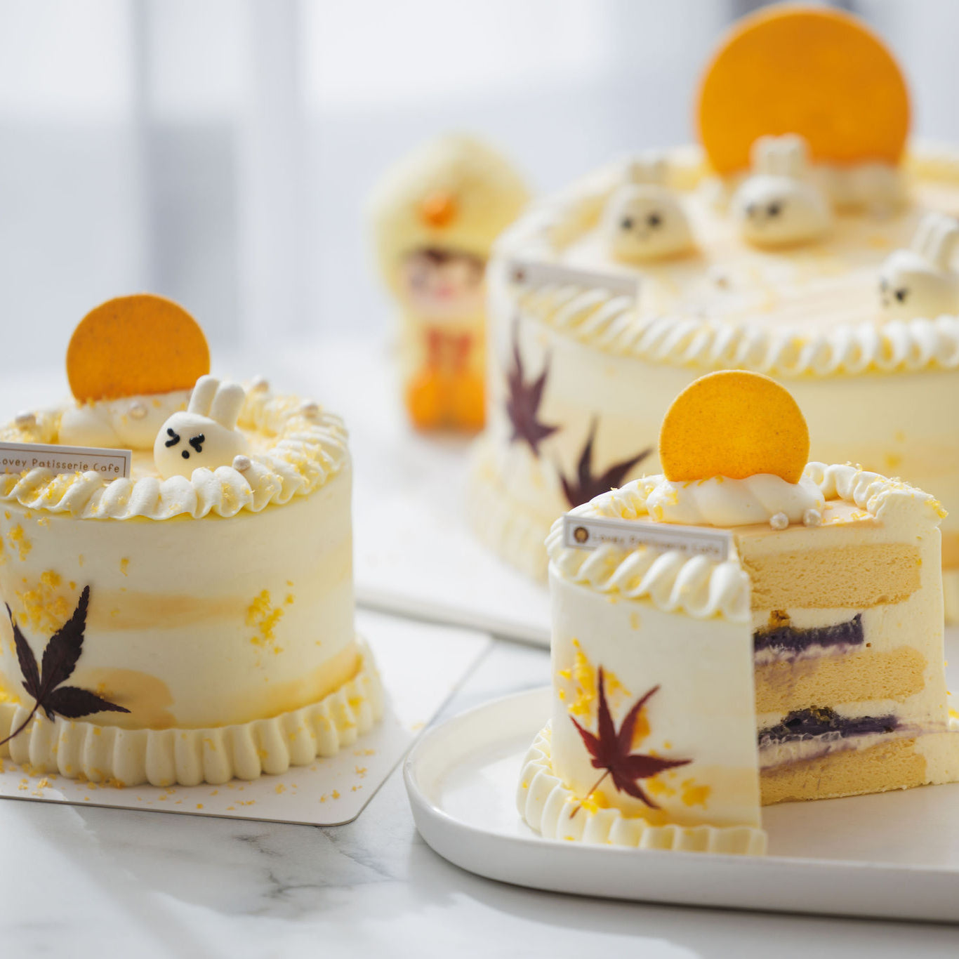 Moon Festival Special Salted Egg Taro Shortcake (Available only from 22nd Sept to 12th Oct 2025)
