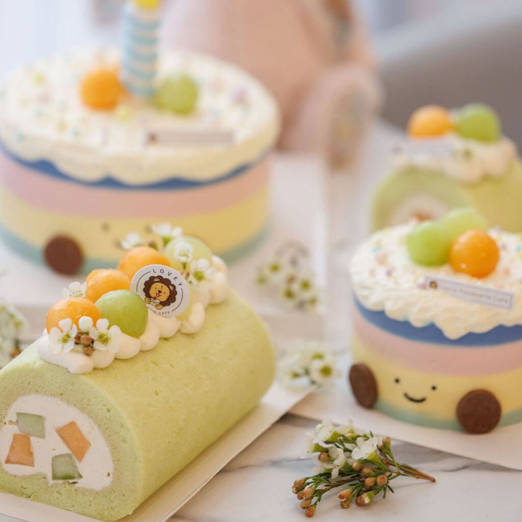 Fresh Double Melons Jasmine Amuseable Rainbow Shortcake