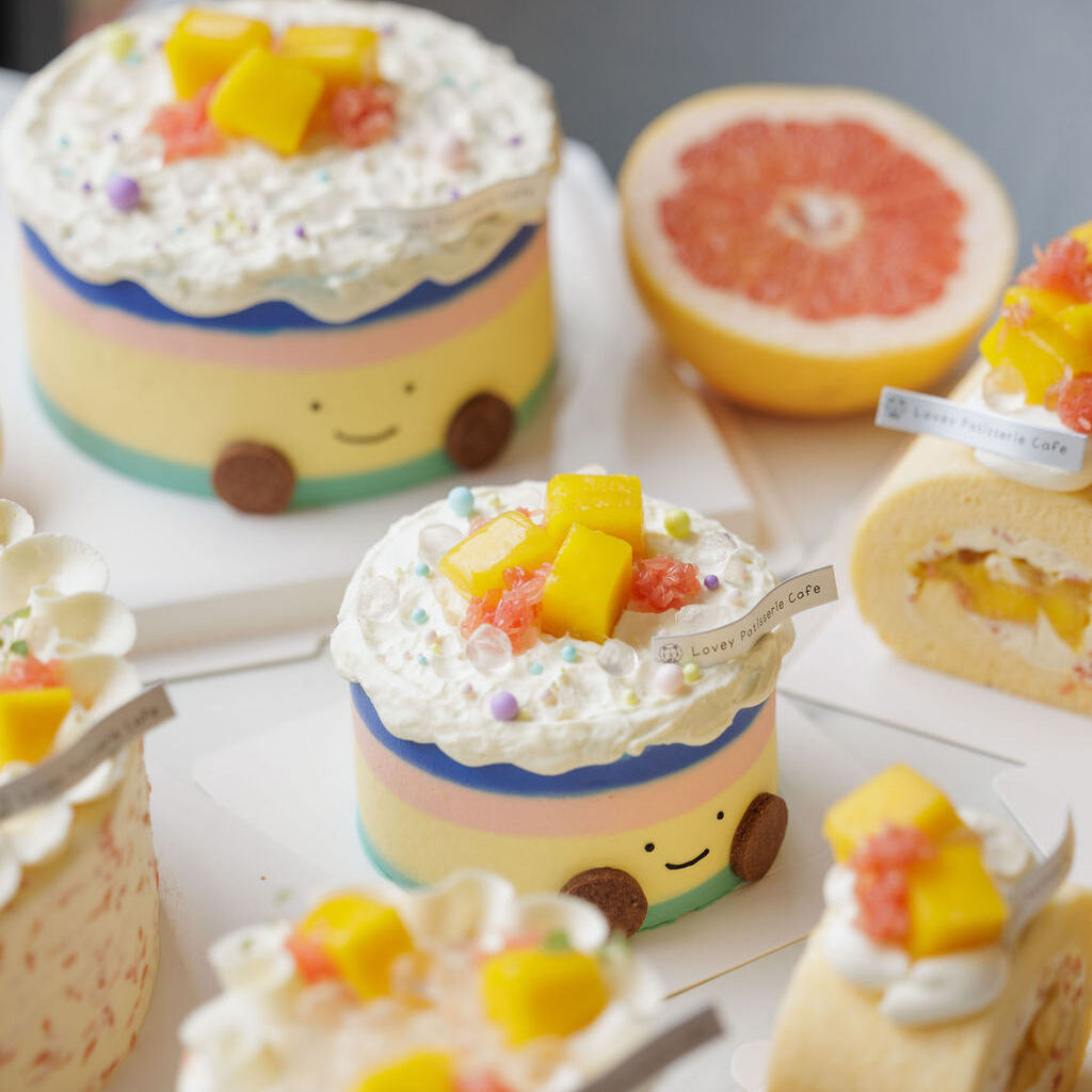Fresh Mango Grapefruit Amuseable Rainbow Shortcake (Start from 10th Sep)