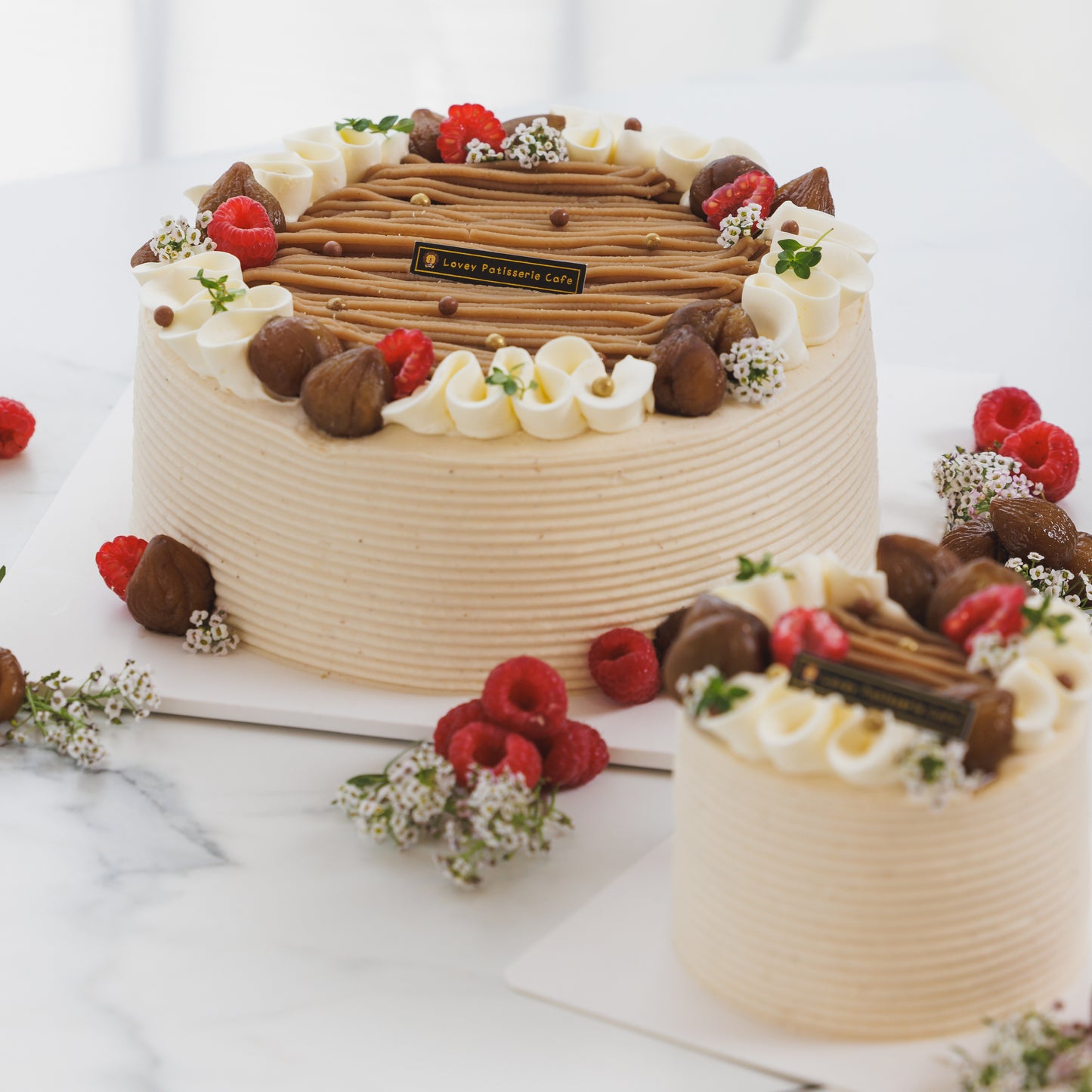 Chestnut Raspberry Shortcake