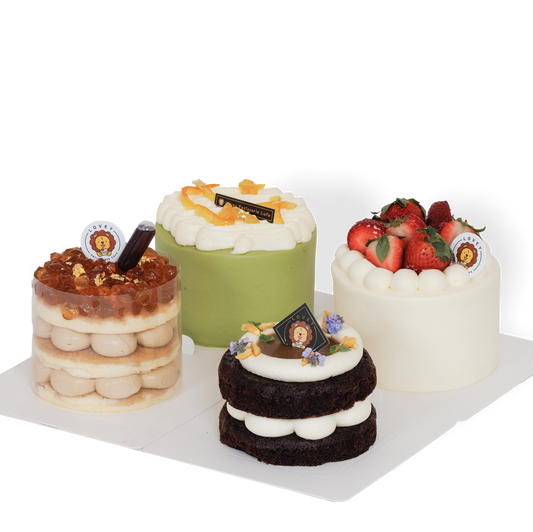 Mini Cuties Set (A Set Of Four 4 Inch Shortcakes)