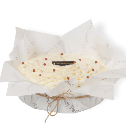 Premium Hojicha White Chocolate Basque Cheesecake (Gluten-free)