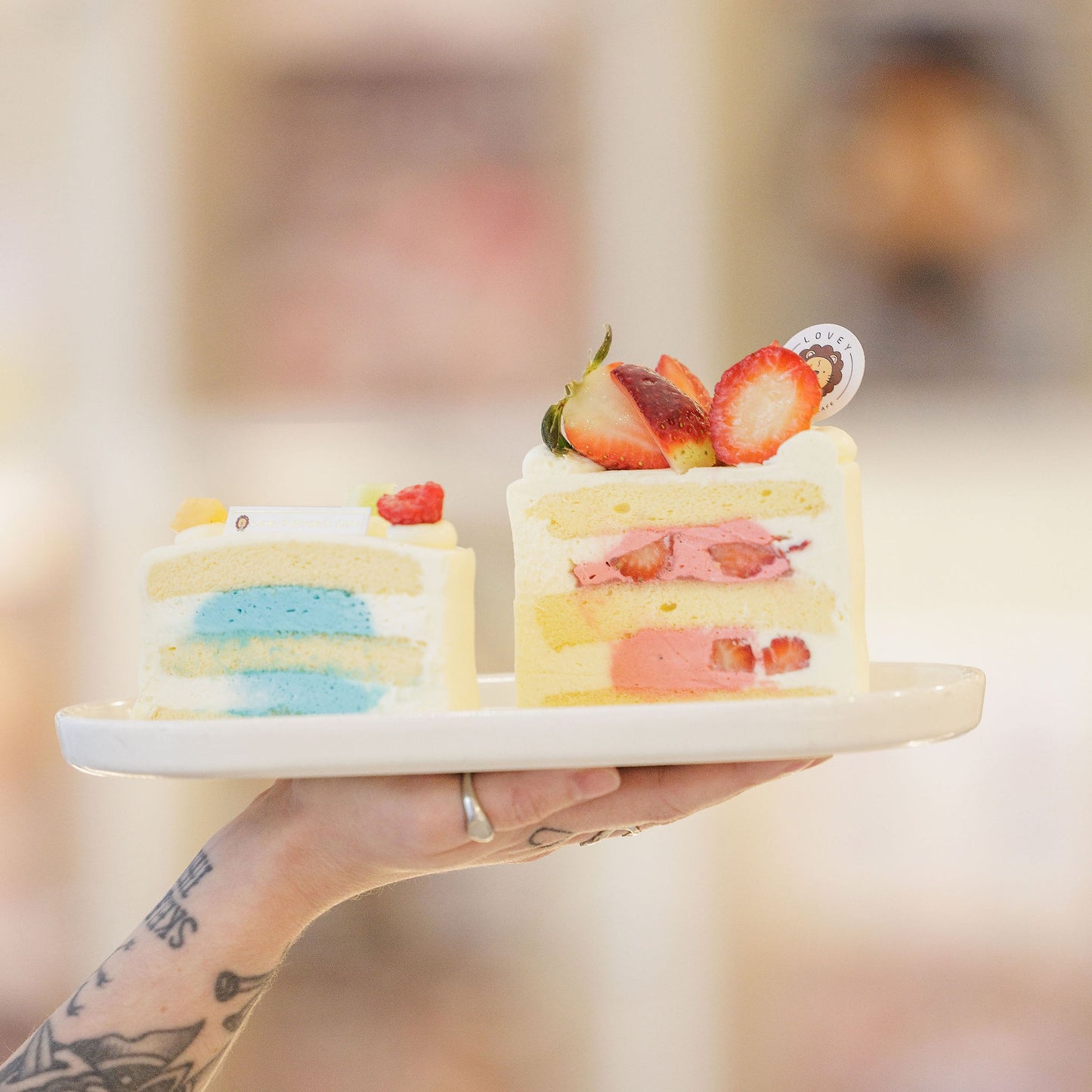 Gender Reveal Cake