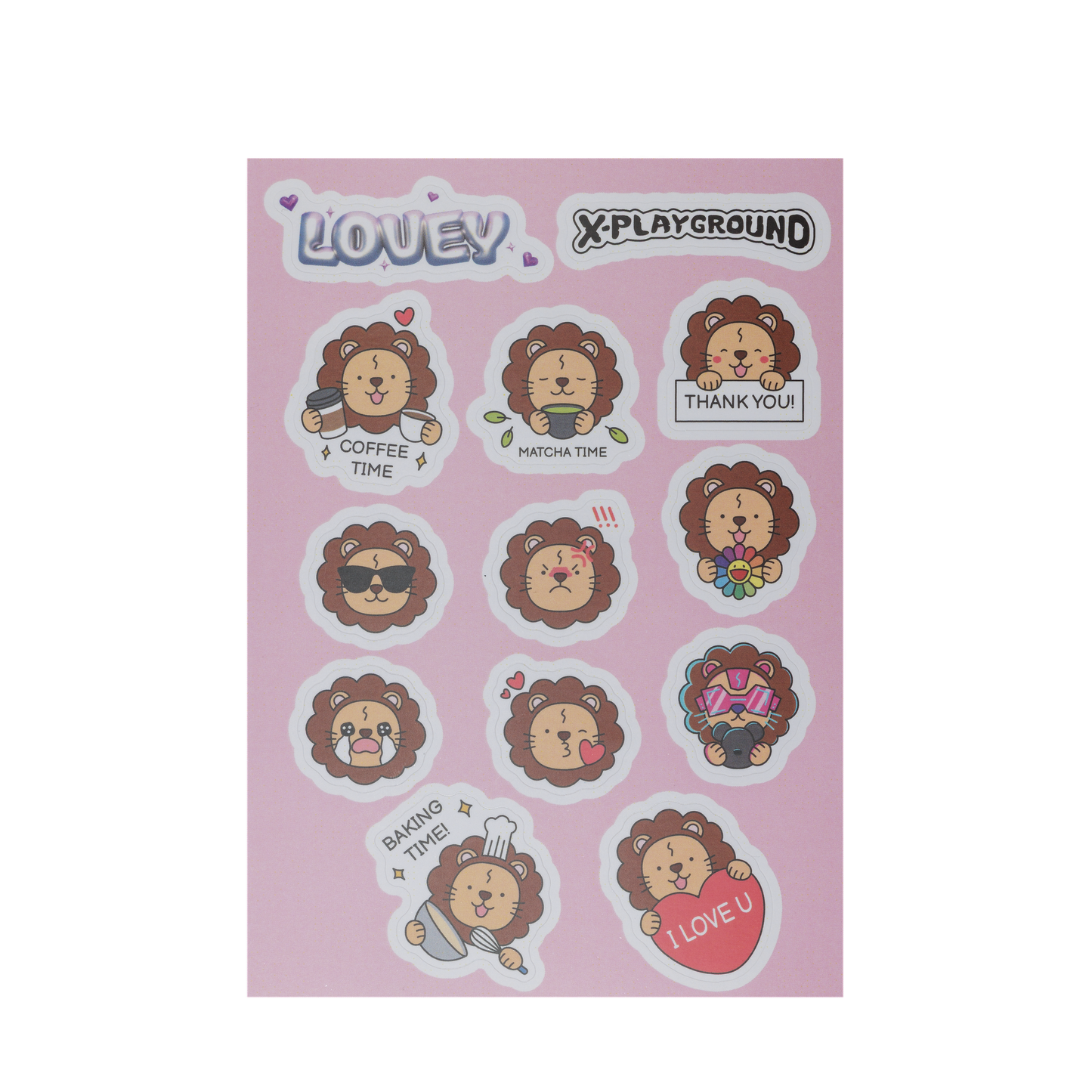 Lovey Sticker Sheet