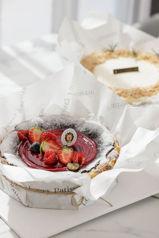 Basque Cheesecakes at Lovey Patisserie Cafe Melbourne