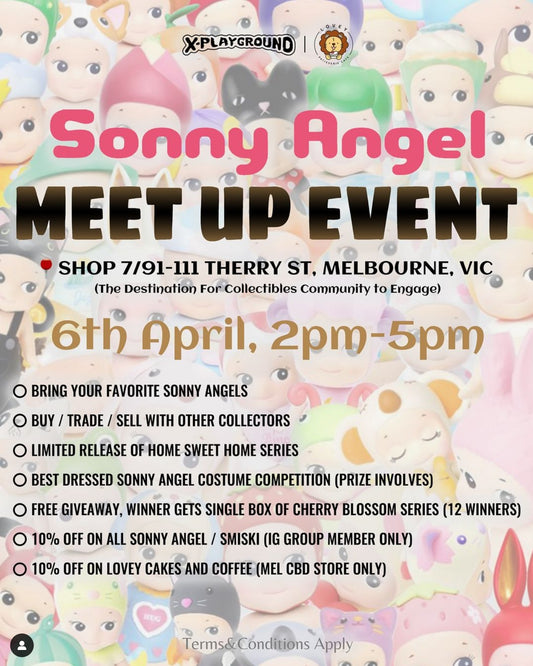 🧸SONNY ANGEL MEET UP EVENT THIS SAT!!!