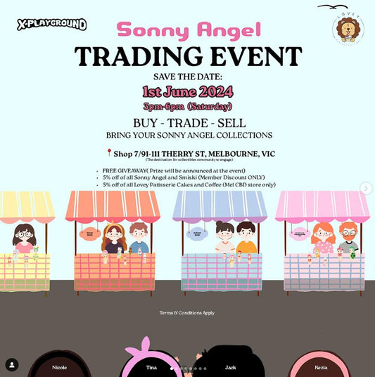 🧸SONNY ANGEL TRADING EVENT 2.0