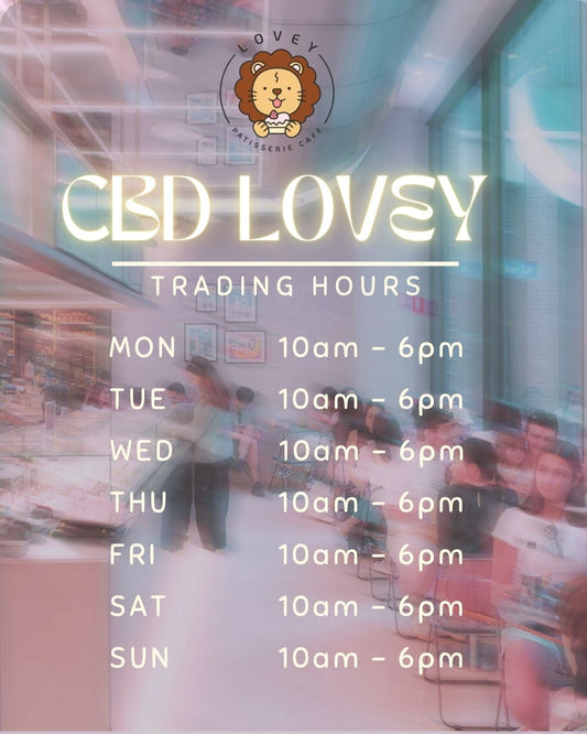 Updated CBD Store Trading Hours!