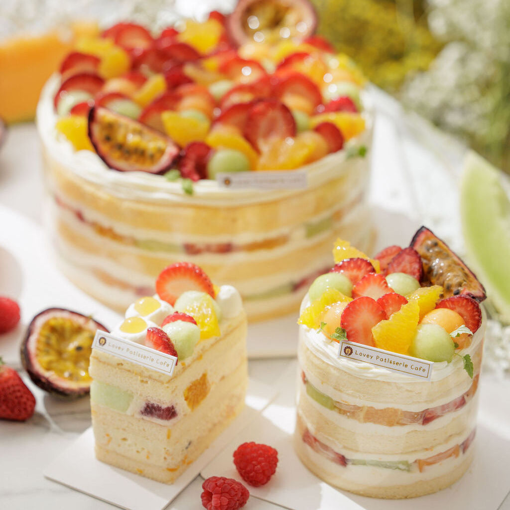 Fresh Seasonal Mixed Fruit Shortcake