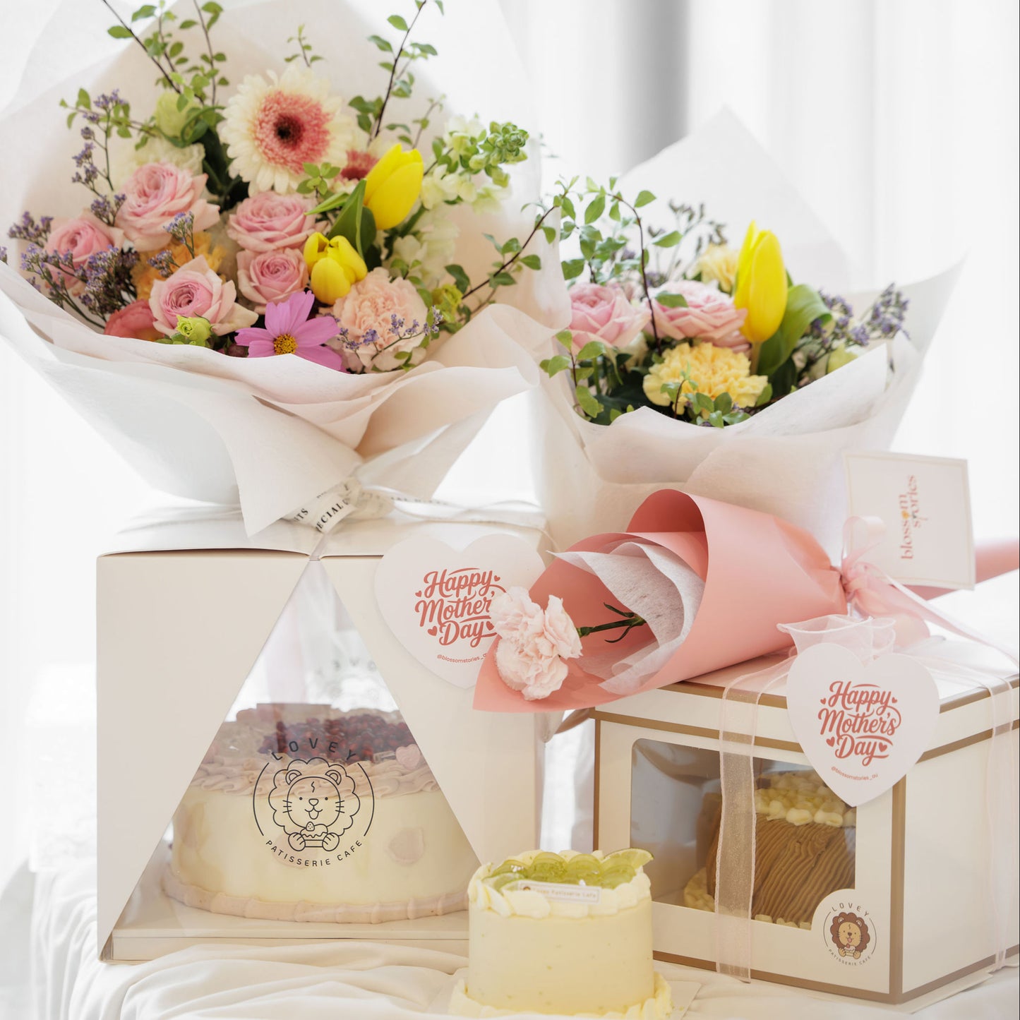 Cake and Bloom Mother’s Day Set