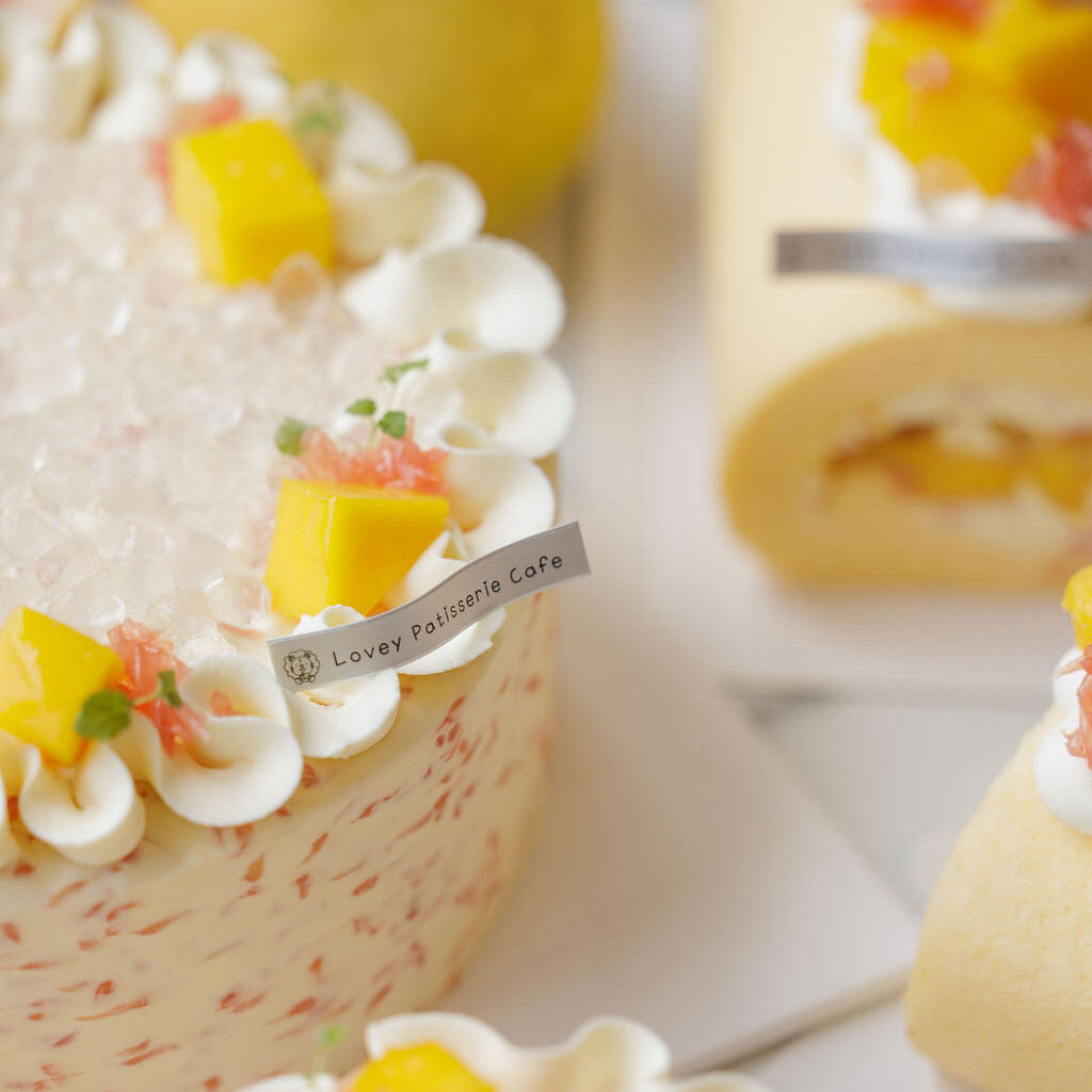 Fresh Mango Grapefruit Shortcake