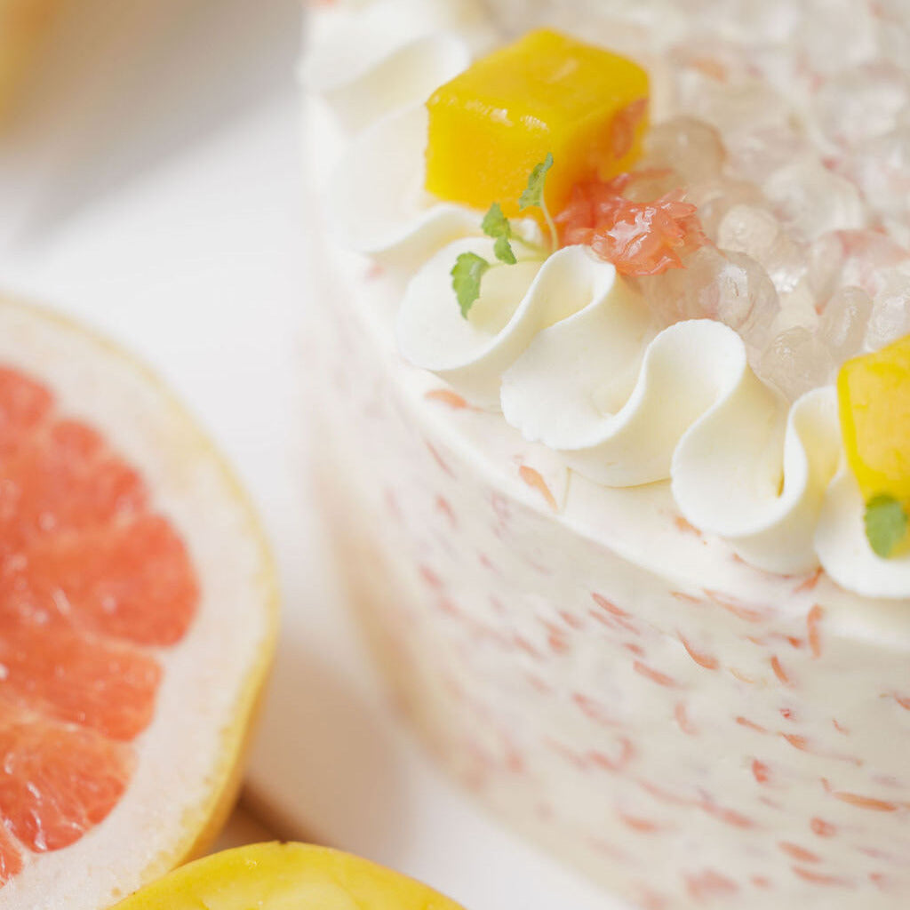 Fresh Mango Grapefruit Shortcake