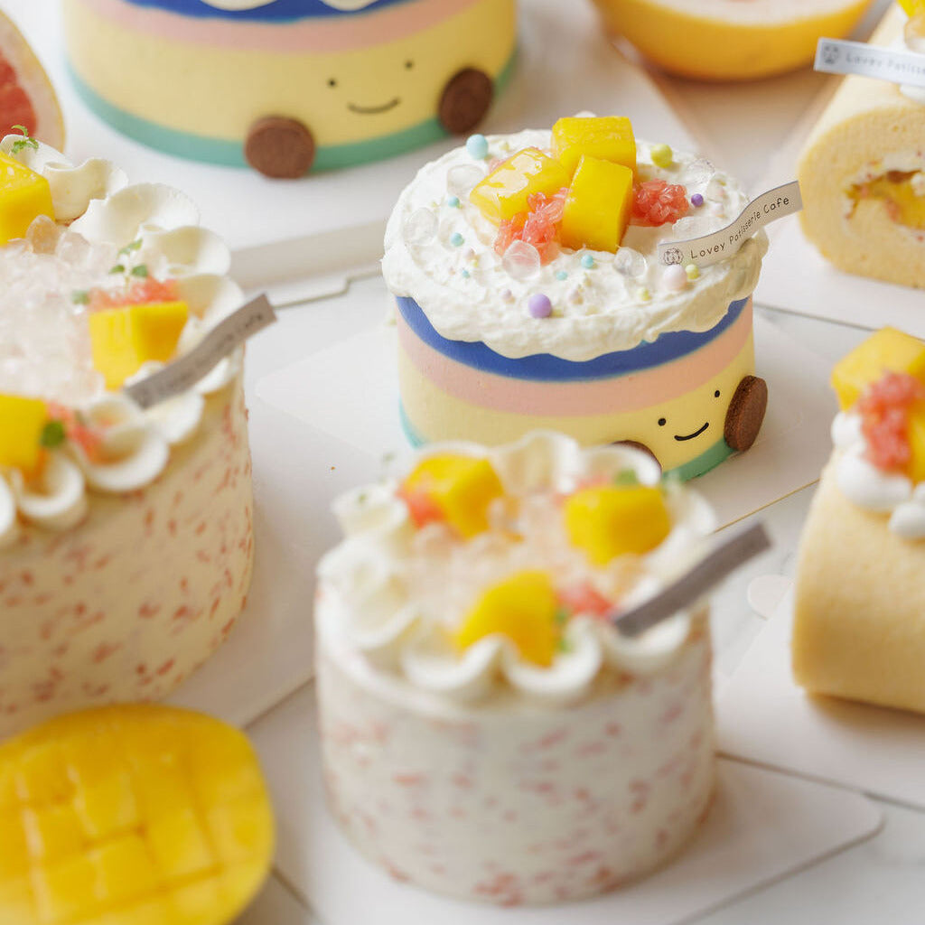 Fresh Mango Grapefruit Shortcake