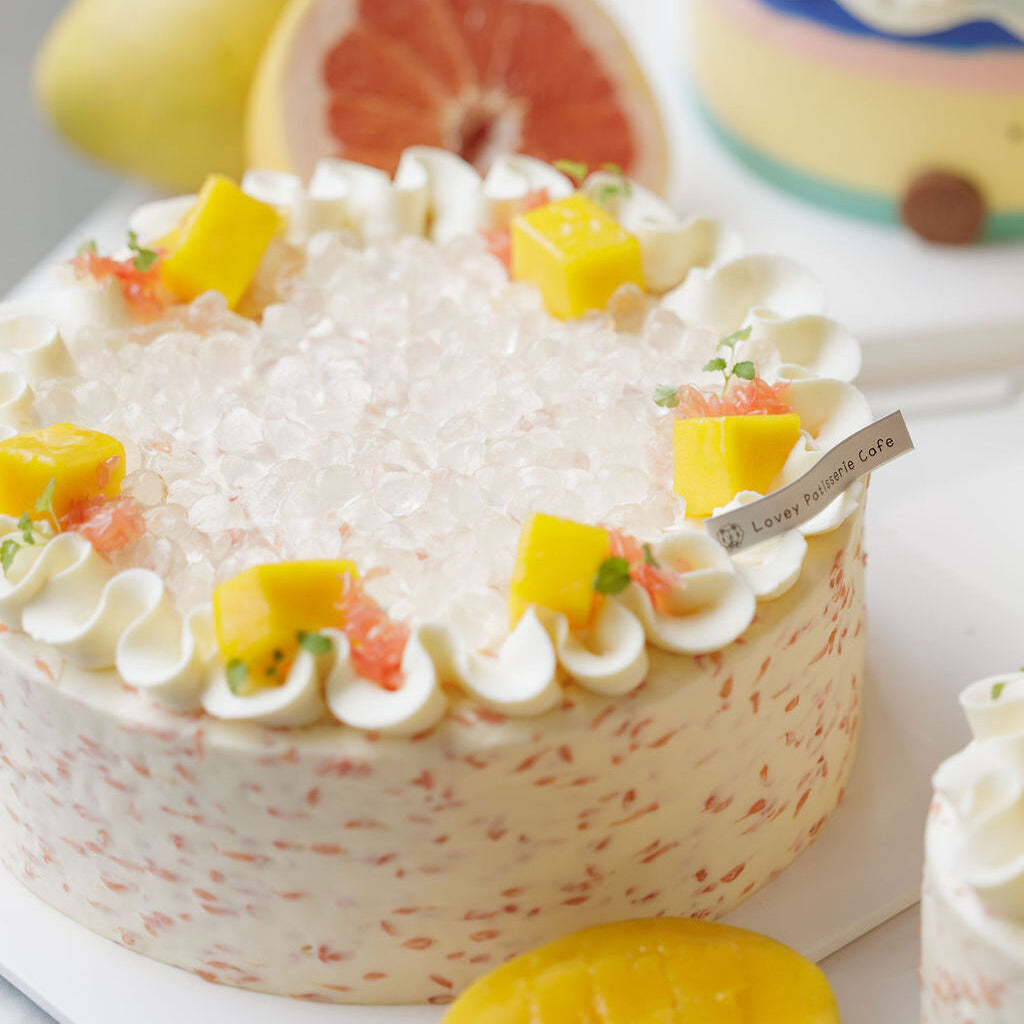 Fresh Mango Grapefruit Shortcake