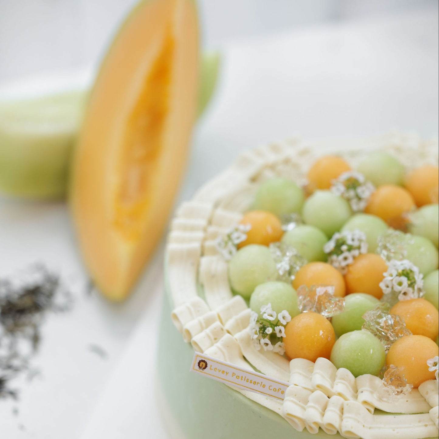 Fresh Double Melons Jasmine Shortcake