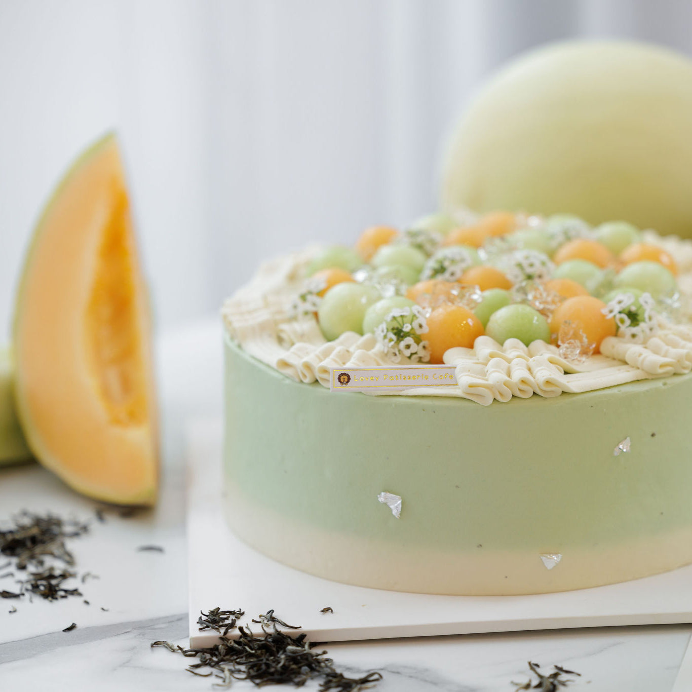 Fresh Double Melons Jasmine Shortcake