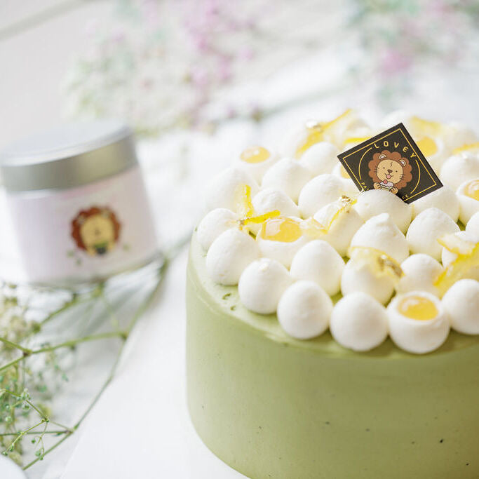 Premium Matcha Yuzu White Chocolate Shortcake