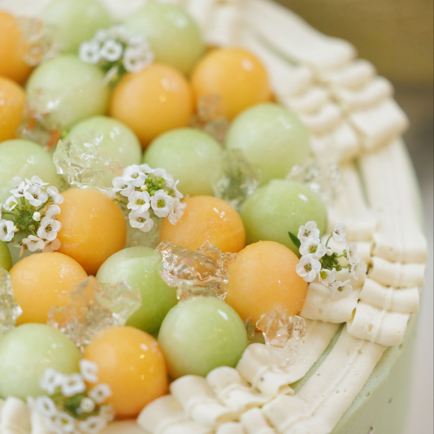 Fresh Double Melons Jasmine Shortcake