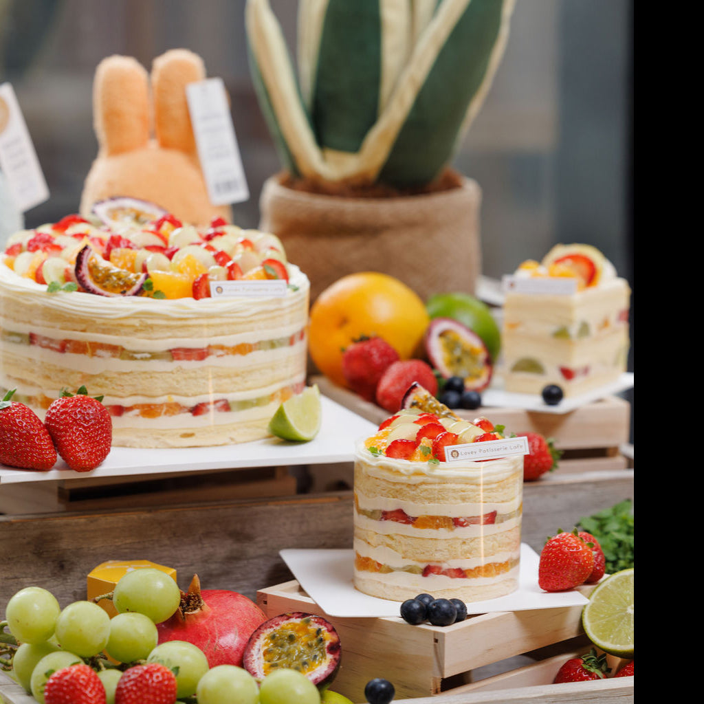 Fresh Seasonal Mixed Fruit Shortcake