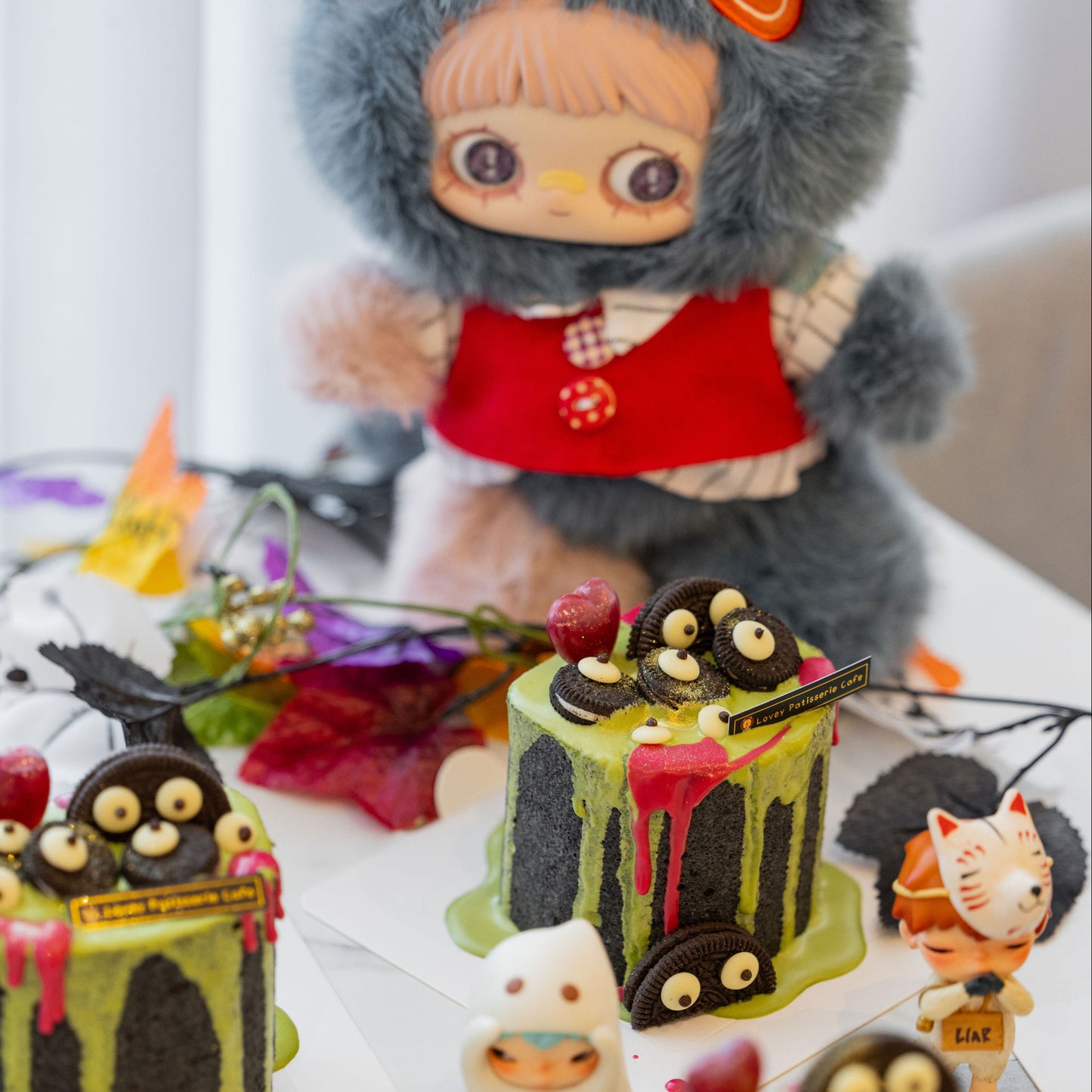Halloween Special Matcha Raspberry Shortcake (only available 27 Oct ~ 2 Nov )