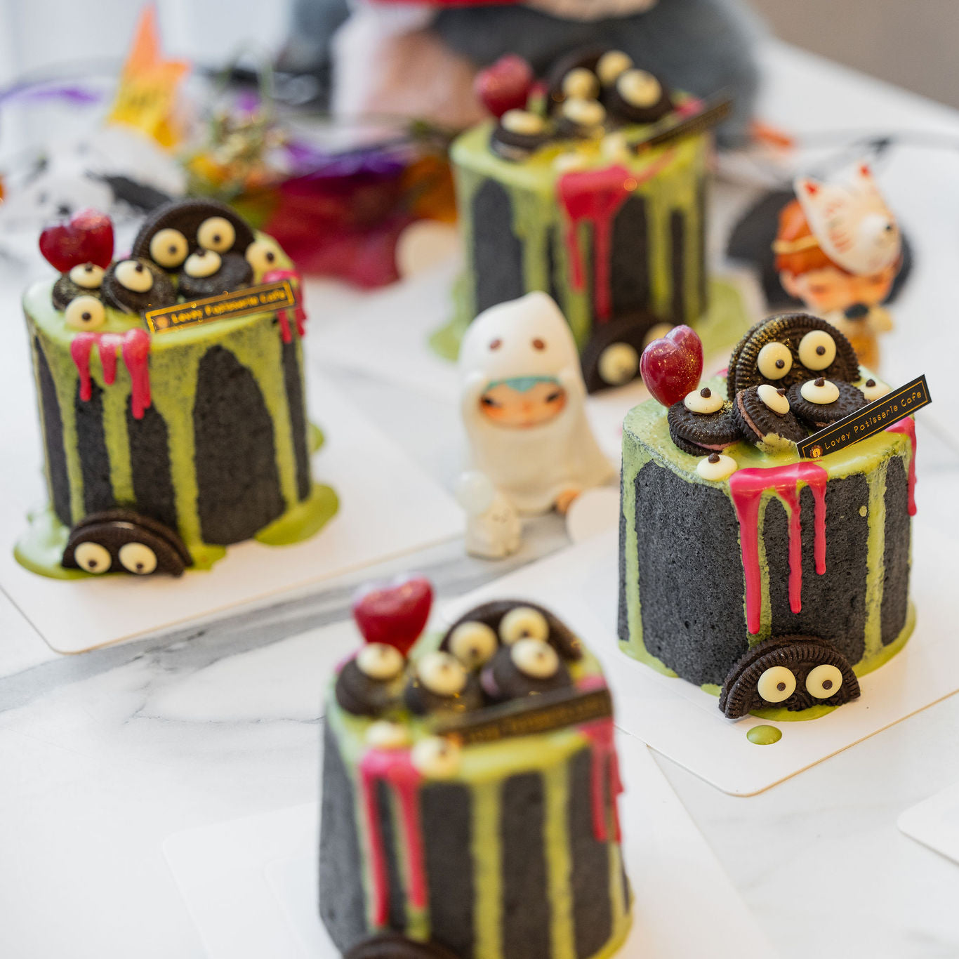 Halloween Special Matcha Raspberry Shortcake (only available 27 Oct ~ 2 Nov )