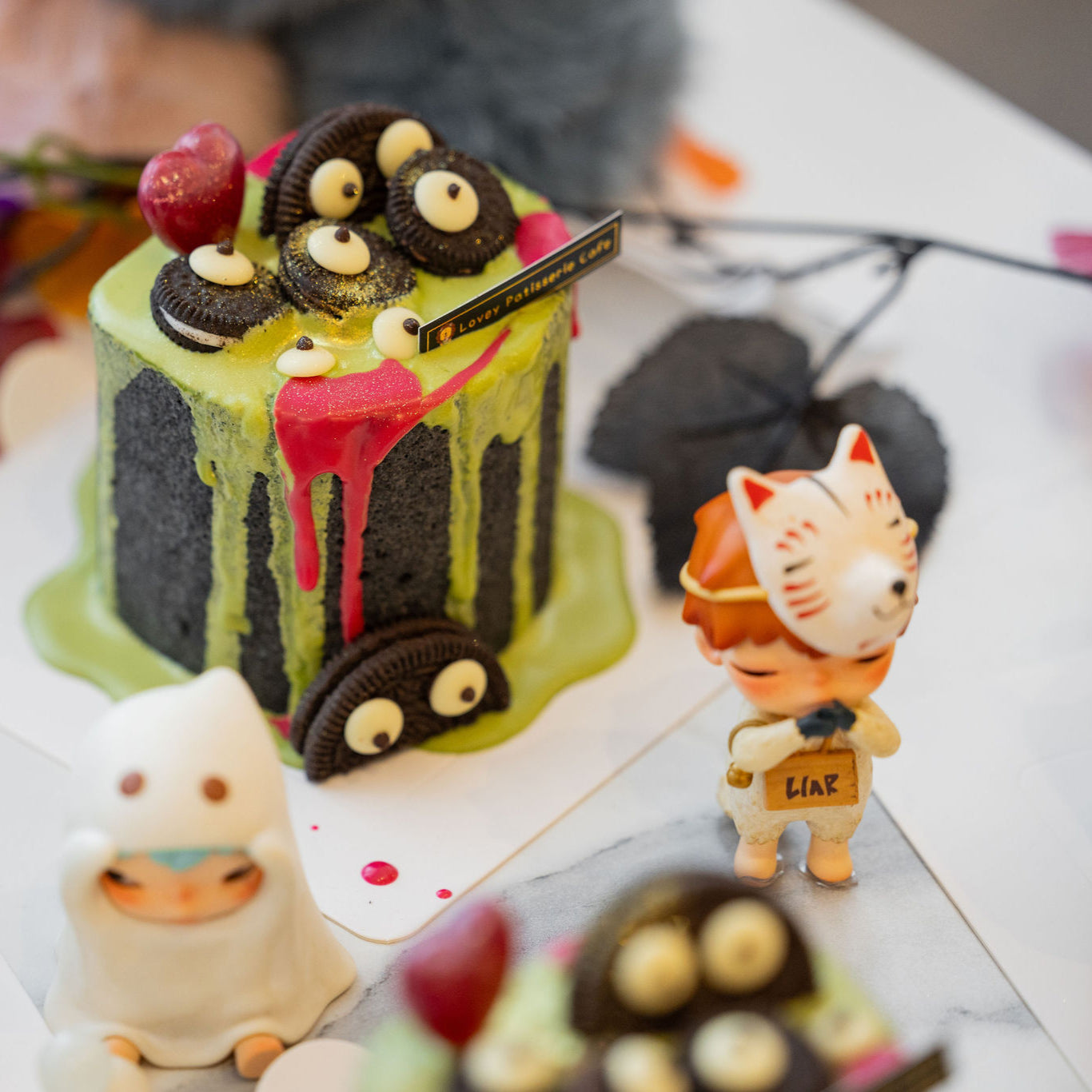 Halloween Special Matcha Raspberry Shortcake (only available 27 Oct ~ 2 Nov )