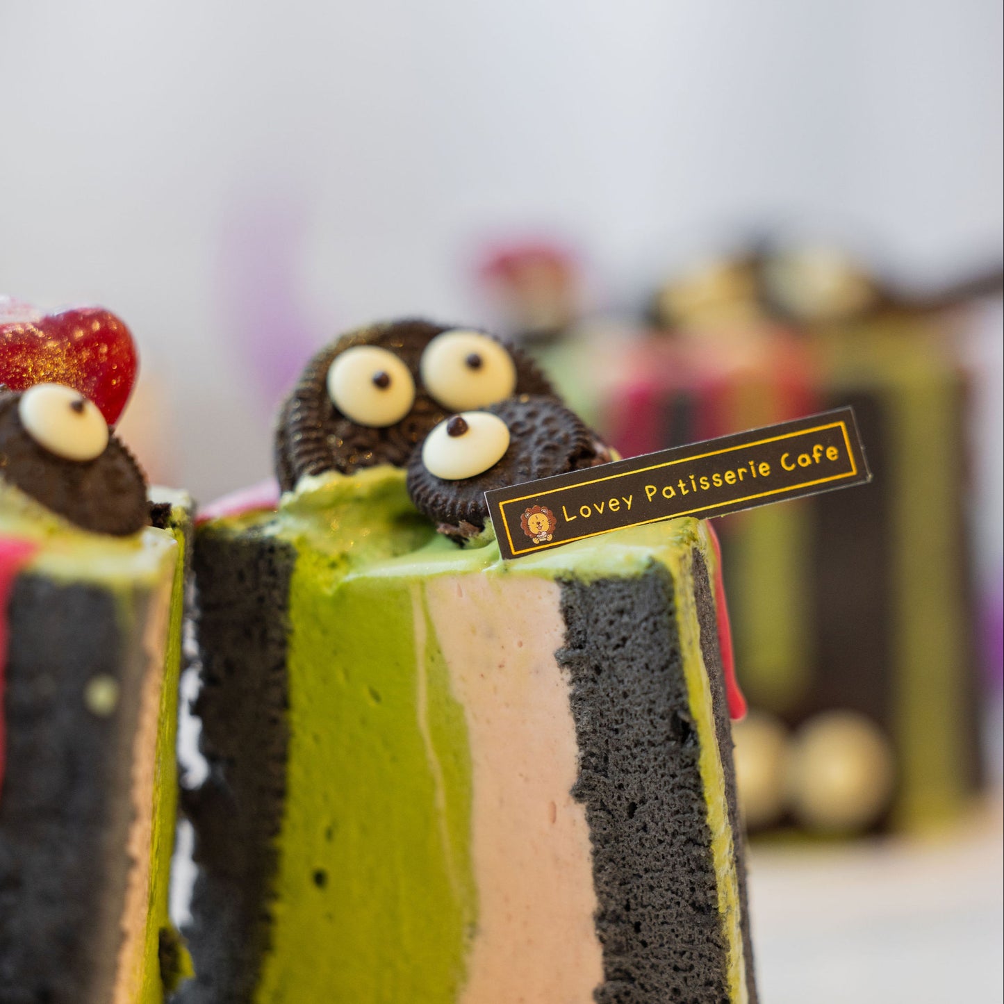 Halloween Special Matcha Raspberry Shortcake (only available 27 Oct ~ 2 Nov )