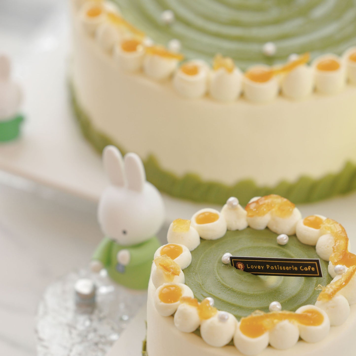 抹茶柚子白巧克力蛋糕