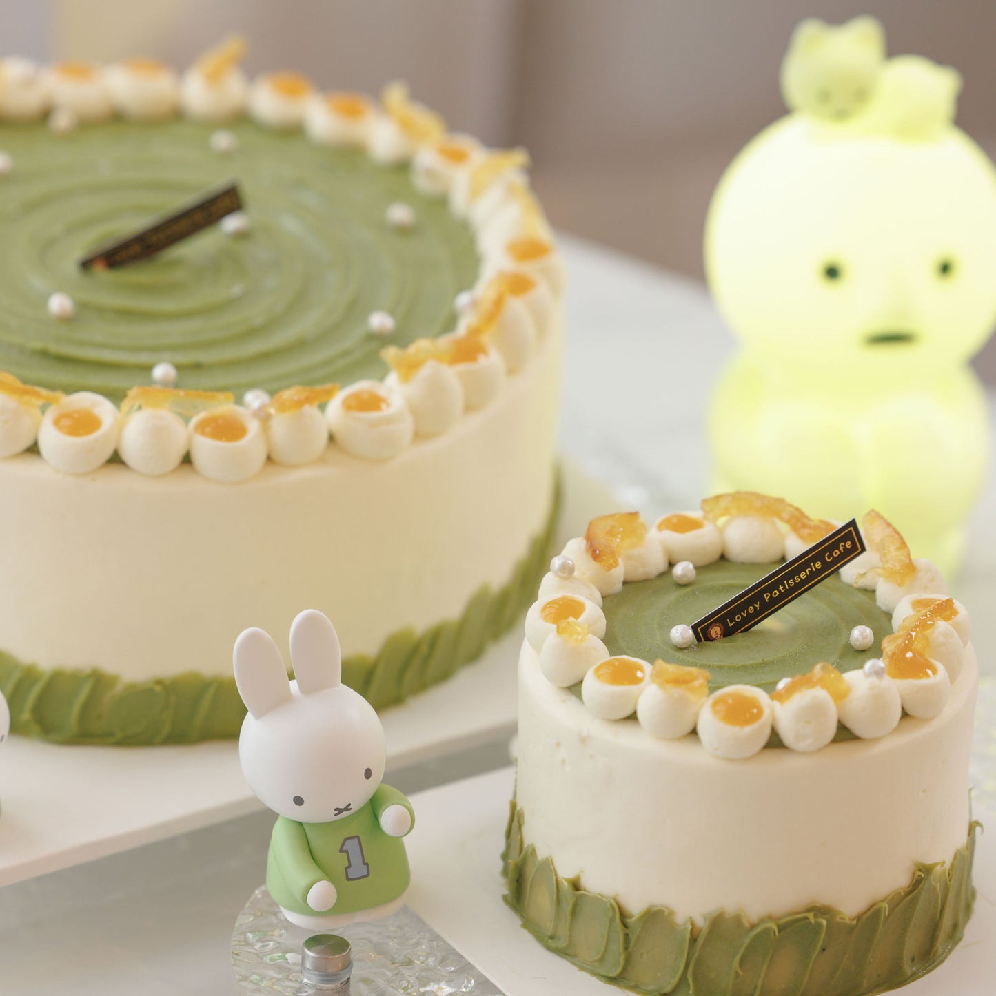 抹茶柚子白巧克力蛋糕