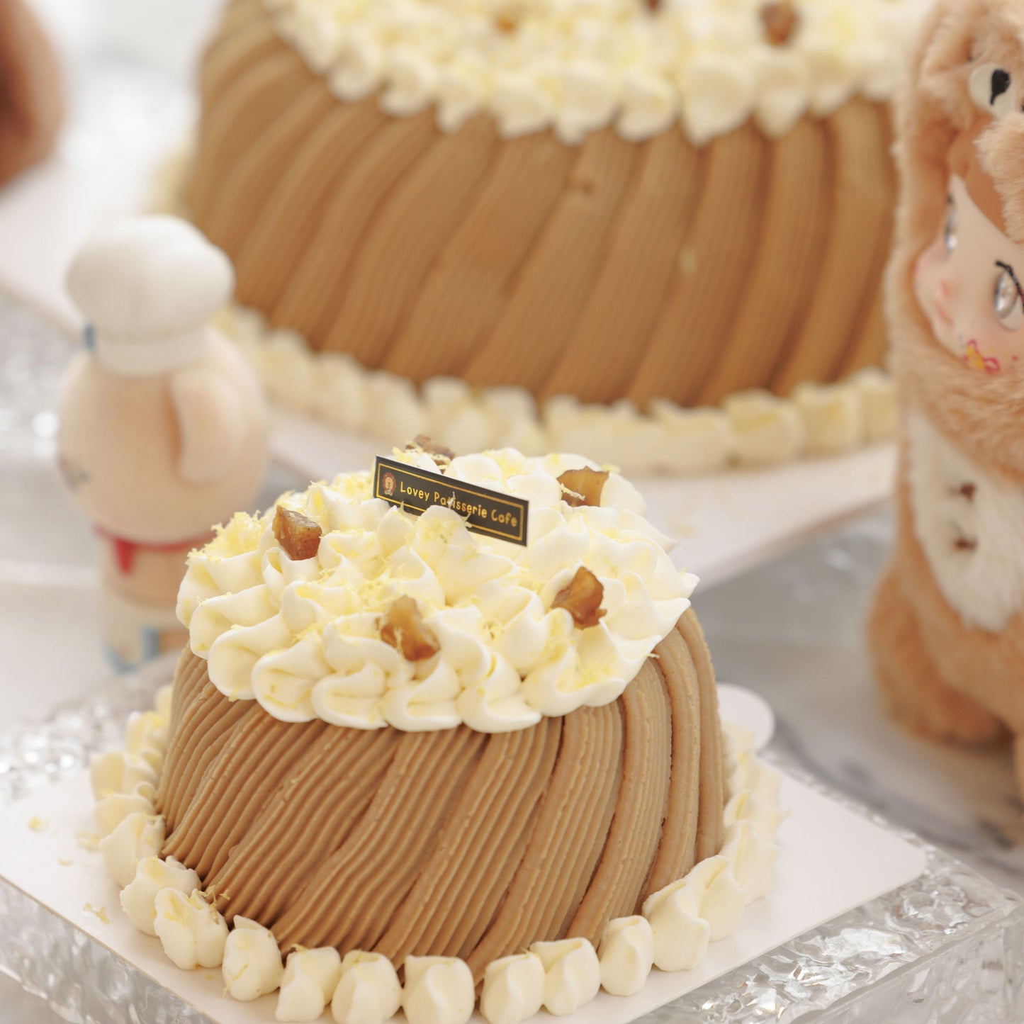 蒙布朗柚子蛋糕