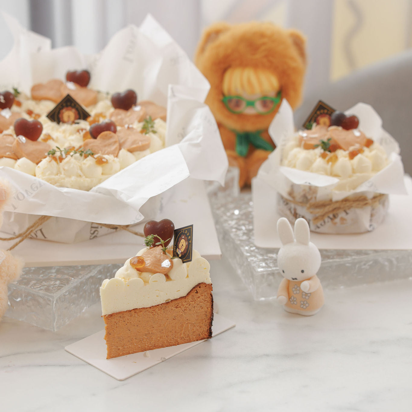 泰式奶茶巴斯克芝士蛋糕（无麸质）