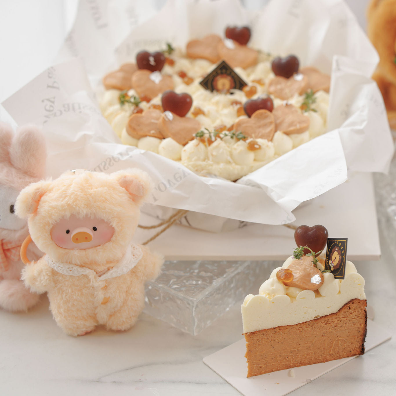 泰式奶茶巴斯克芝士蛋糕（无麸质）