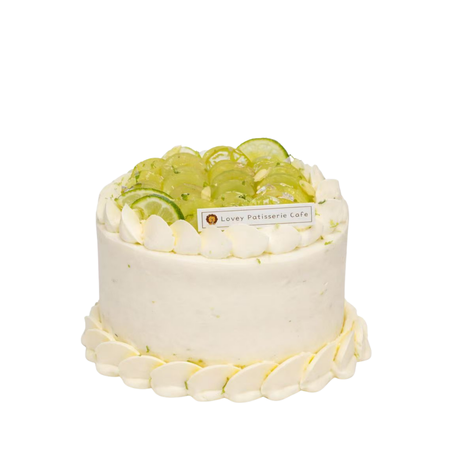 茉莉青提青柠蛋糕