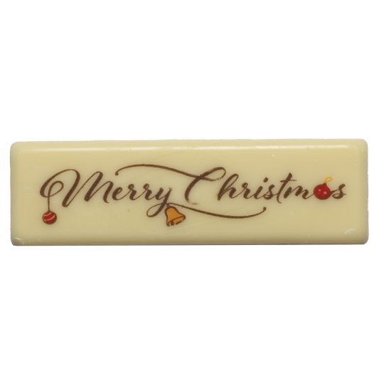 ‘Merry Christmas’ Chocolate Plaque