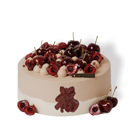 Fresh Cherry Gianduja Shortcake (Chinese New Year Edition)