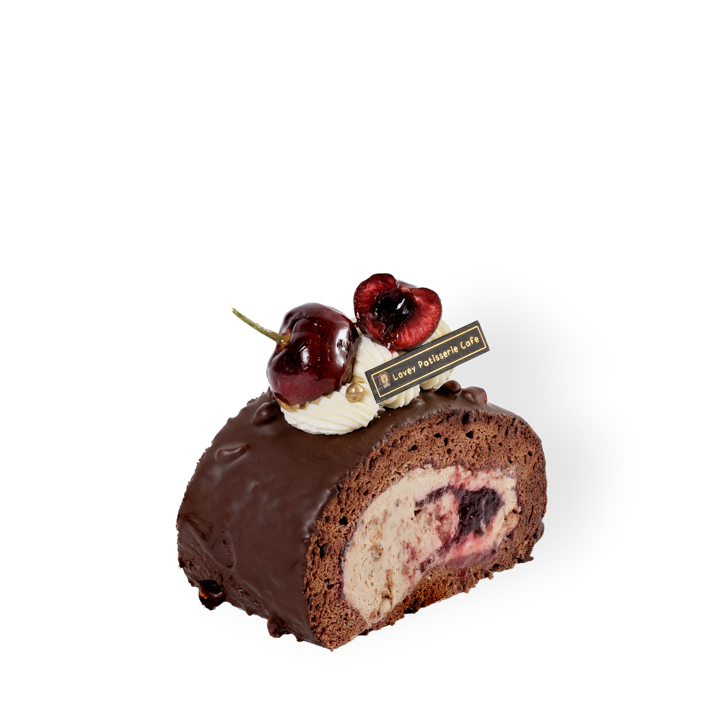 Fresh Cherry Gianduja Roll