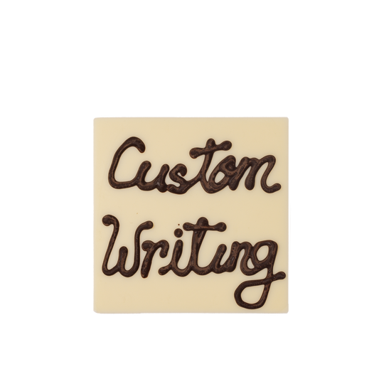 Customized Chocolate Writing (Please write words in cart note and can be done up to 5 words)