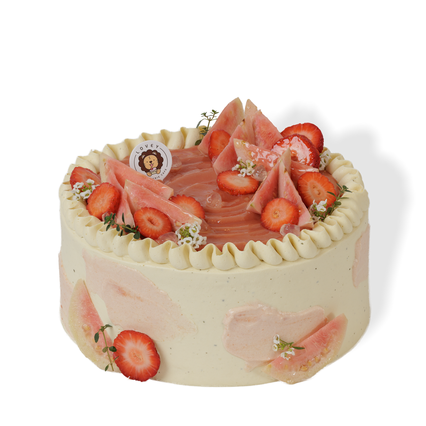 Fresh Guava Oolong Shortcake
