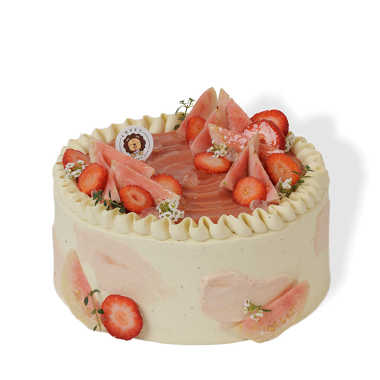 Fresh Guava Oolong Shortcake (Avaliable for Pick Up from 11th June 2025)