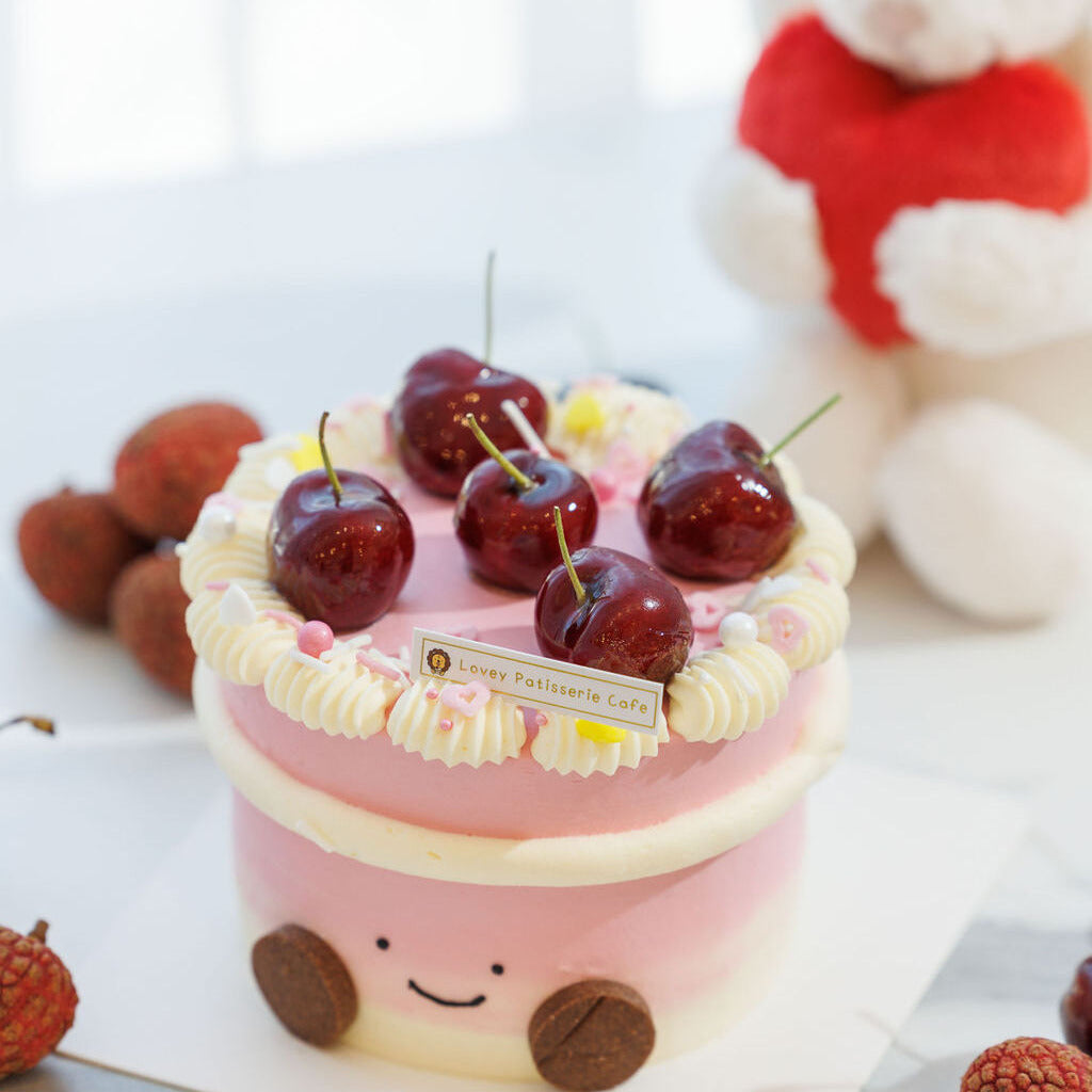 Fresh Cherry Lychee Amuseable Shortcake