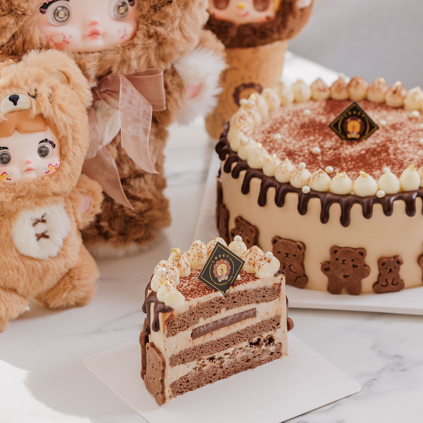 Gianduja Chocolate Shortcake