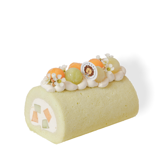 Fresh Double Melon Swiss Roll