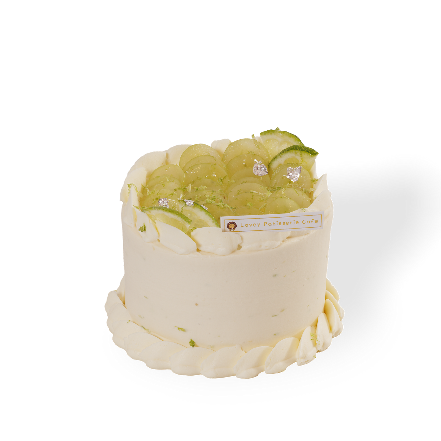 茉莉青提青柠蛋糕