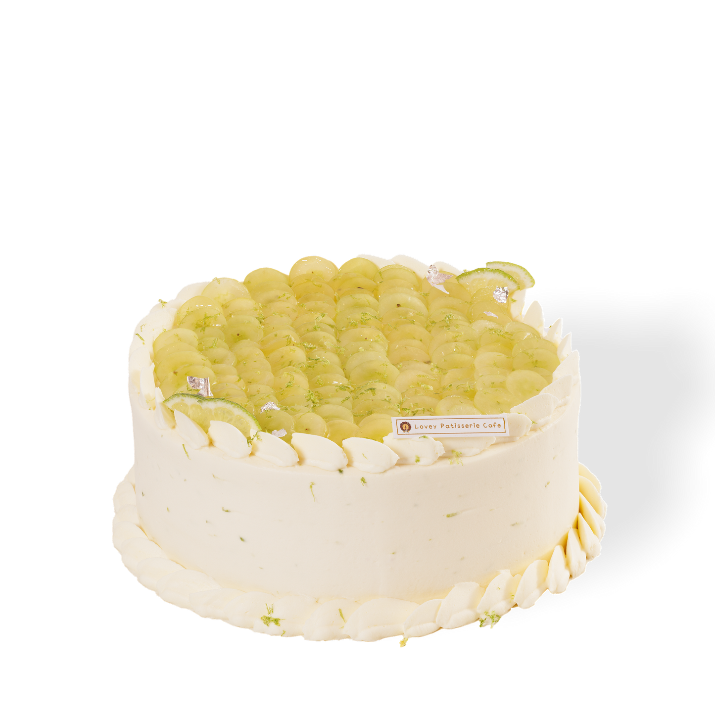 茉莉青提青柠蛋糕