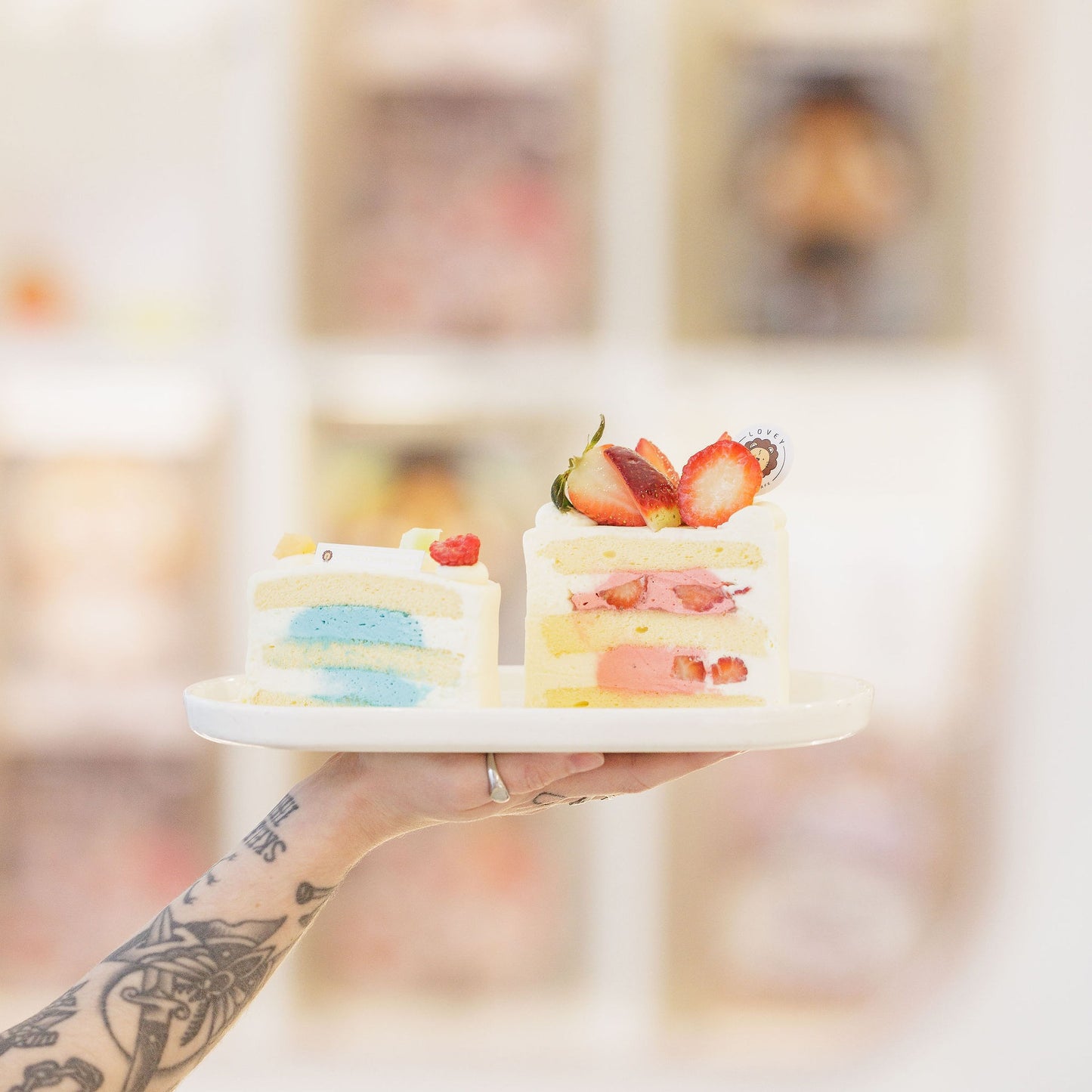 Gender Reveal Cake