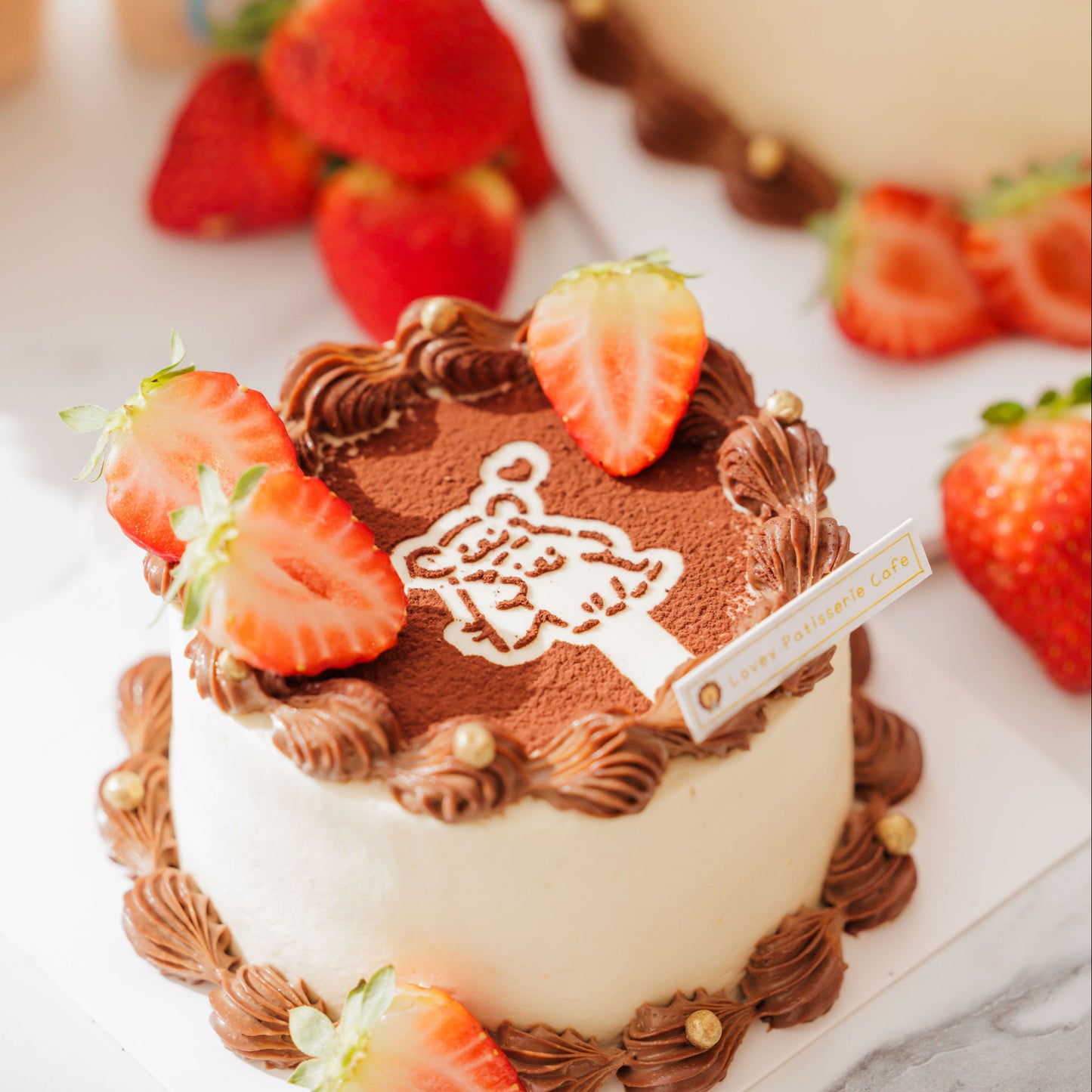 Miffy & Line Puppy Tiramisu Shortcake